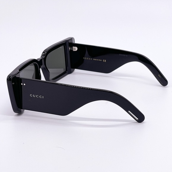 NEW GUCCI GG0543S 001 UNISEX SUNGLASSES GUCCI GG0543S BLACK OVERSIZE EYEWEAR - Picture 8 of 16